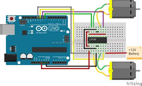 Maxphi Lab Arduino Dc Motor Interfacing