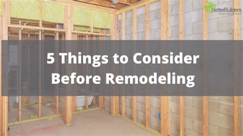 Tips And Things To Consider Before Remodeling Your House