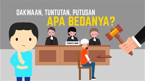 Apa Itu Dakwaan Tuntutan Dan Putusan Apa Perbedaanya Youtube