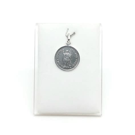 Medalla Religiosa De Plata 925 SAN EXPEDITO Veroca Joyas