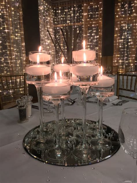 Floating Candle Centrepiece Wedding Lounge