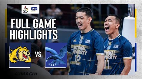 Admu Vs Nu Full Game Highlights Uaap Season Men S Volleyball