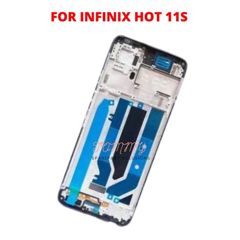Jual FRAME LCD MIDDLE TULANG TENGAH INFINIX HOT 11S ORIGINAL