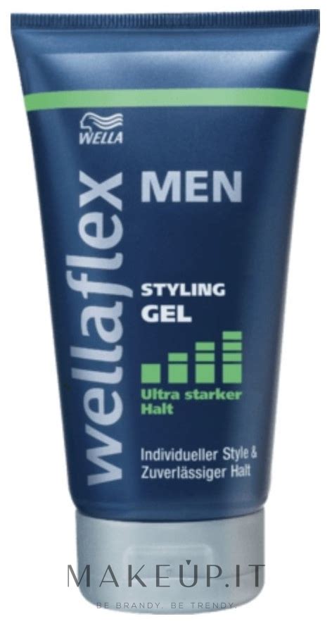 Wella Wellaflex Men Styling Gel Gel Modellante A Tenuta Forte Per