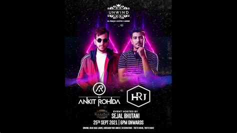 Dj Night Ft Dj Ankit Rohida And Dj Hrithik Jain I Unwind Pune I Best