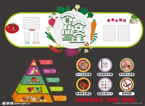 食品安全宣传栏设计图 广告设计 广告设计 设计图库 昵图网