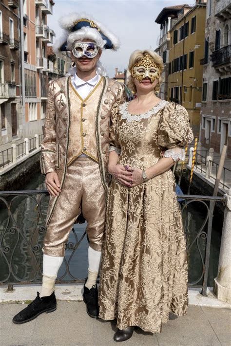 Venezia Italia Febbraio Maschera Carnevale Il Carnevale