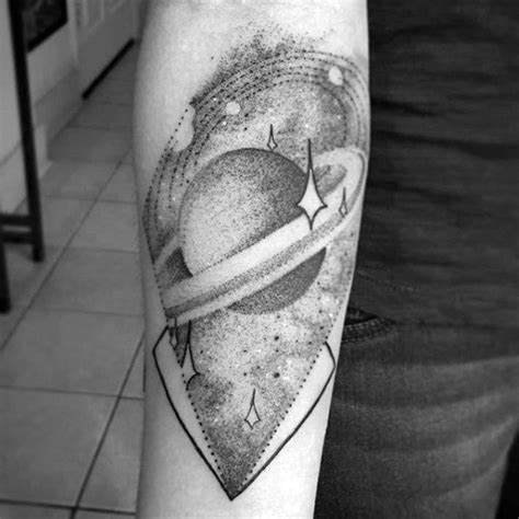 Saturn Tattoo Designs For Men Planet Ink Ideas