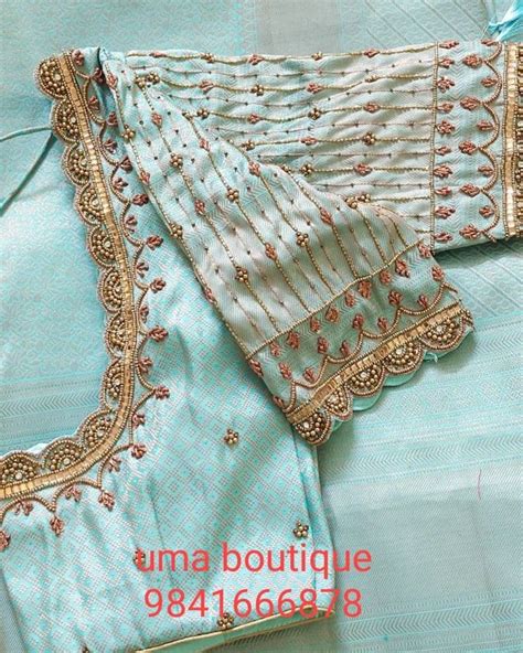 Pin By Sujatha Poojary On Aari Work Blouse Work Designs Blouse Hand