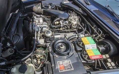 1989 Rolls Royce Silver Spur Limo Engine Compartment Barn Finds