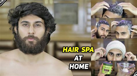 Hair Spa At Home Step By Step Youtube