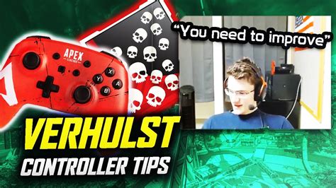 Verhulst Shares Tips For Controller Players Apex Legends Highlights