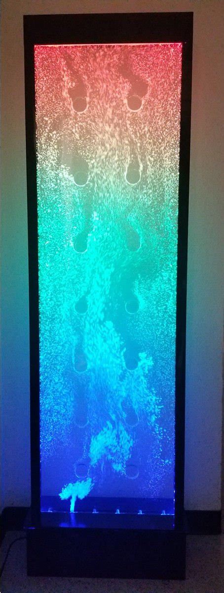 Advanced Led Bubble Wall Water Fountain Panel Lighting