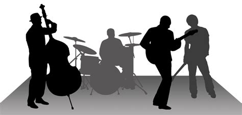 Rock Band Silhouette Png