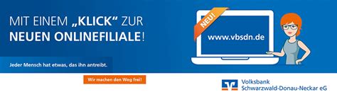 Er Ffnung Online Filiale Volksbank Schwarzwald Donau Neckar Eg