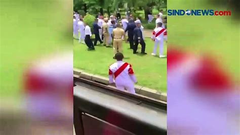 Usai Wisuda Terpadu Taruna Kemenhub Terlibat Baku Hantam Di Monas