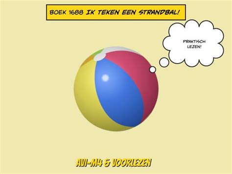 Book Creator Boek Ik Teken Een Strandbal