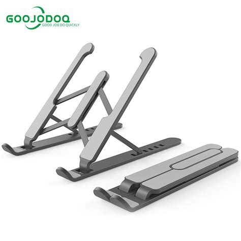 Goojodoq Adjustable Foldable Laptop Stand Shopee Philippines