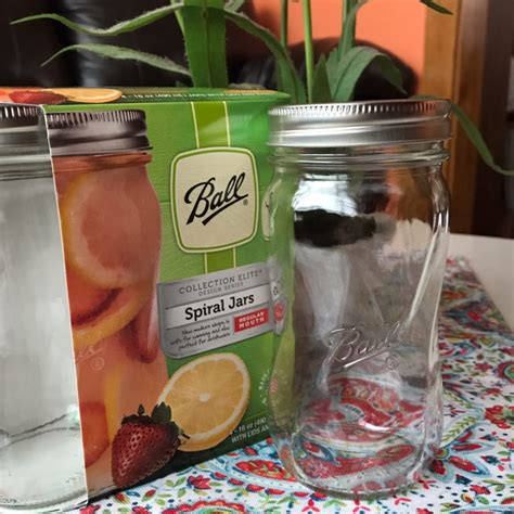 Ball Canning Spiral Jars New For