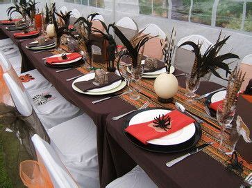 Allarmante pollice design african dinner party rimandare donatore Rasoio