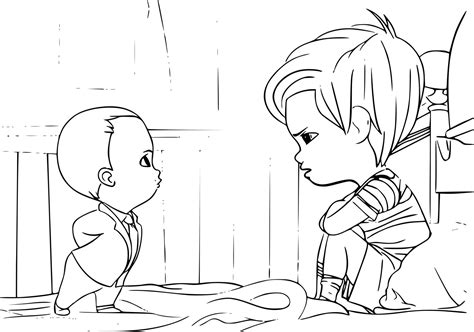 Boss Baby Coloring Pages Free Printable Coloring Pages For Kids