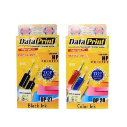 Jual Data Print Tinta Refill Printer HP DP 27 DP 28 CANON DP 41