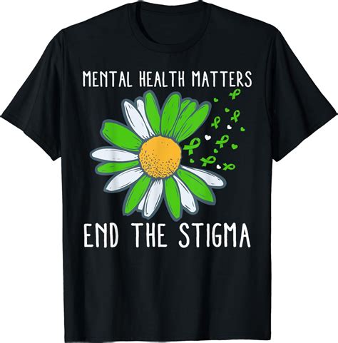 End The Stigma Shirt Mental Health Awareness T Shirt