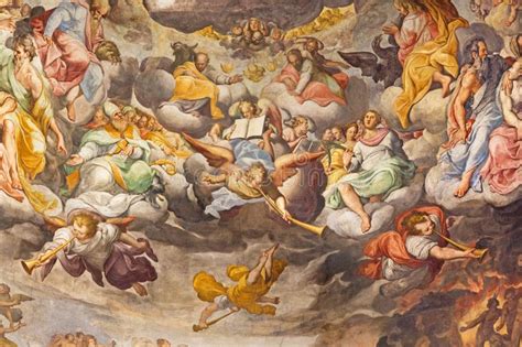 Reggio Emilia Italy April The Detail Of Last Judgment