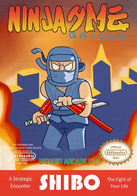 Ninja Gaiden Nes Boxed In By Shiboatisuto On Newgrounds