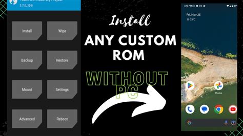 INSTALL CUSTOM ROM WITHOUT PC CUSTOM ROM INSTALL YouTube