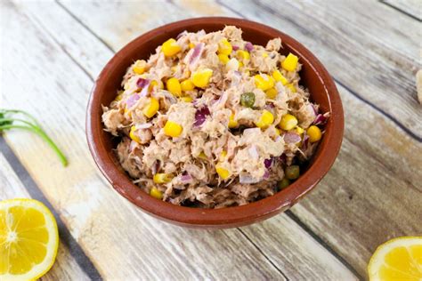 Tuna Salad With Sweet Corn And Mayonnaise Delicious Romania