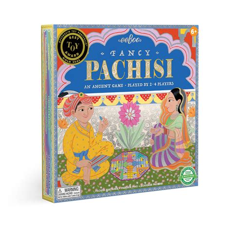 Fancy Pachisi Board Game - Tabla Rasa Toy Store Cafe