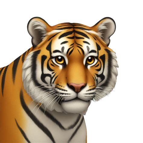 Purple Tiger Face Ai Emoji Generator