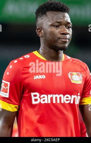 Leverkusen Edmond Tapsoba Of Bayer Leverkusen During The