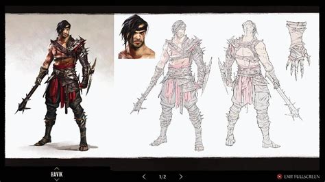 Mortal Kombat Havik Concept Art Youtube