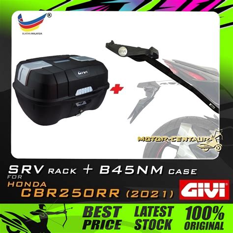 Set Kombo Kotak Box Givi B Nm Top Case Givi Honda Cbr Rr