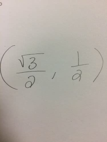 Unit Circle Chart Flashcards Quizlet