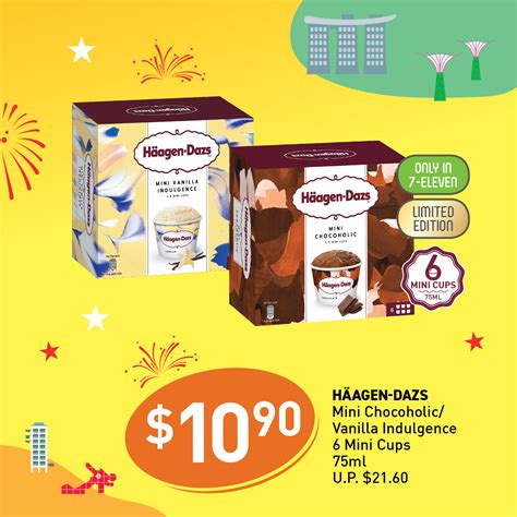 7-Eleven Singapore Ice-Cream Sale, includes 1-For-1 Häagen-Dazs Stickbars and more | Mustvisit.sg