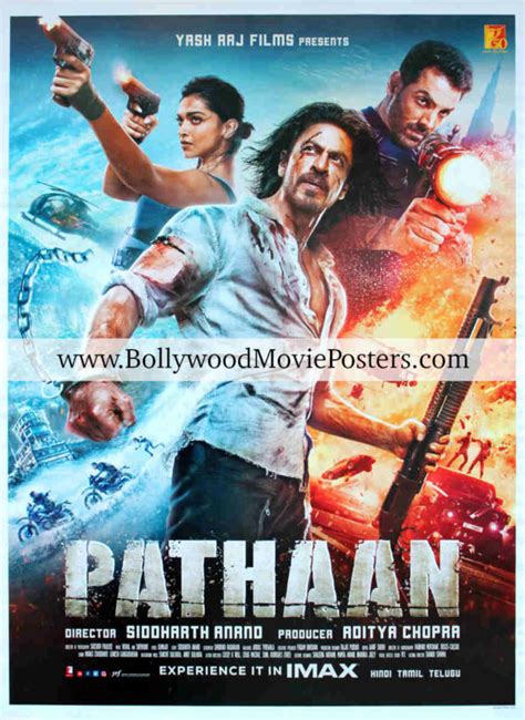 Pathan poster: Buy Shahrukh Khan movie poster SRK Bollywood Hindi film