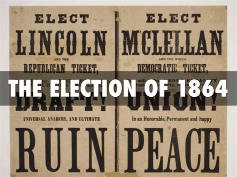 The Election Of 1864 by Megan Smith