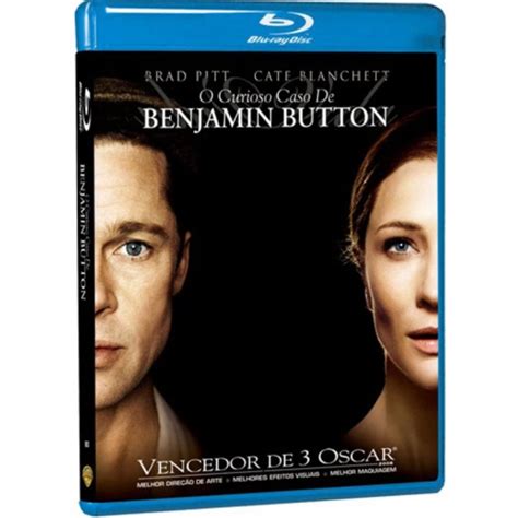 Blu Ray O Curioso Caso De Benjamin Button Brad Pitt Cate Blanchett