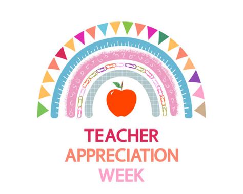 Teacher Appreciation Week Background Illustrations Royalty Free Vector