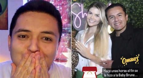 Brunella Horna Samuel Suárez en Instagram feliz por compromiso entre