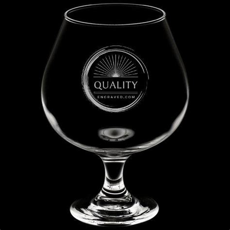 Custom Engraved Embassy Brandy Snifter Glass 22 Oz Item 403 3709