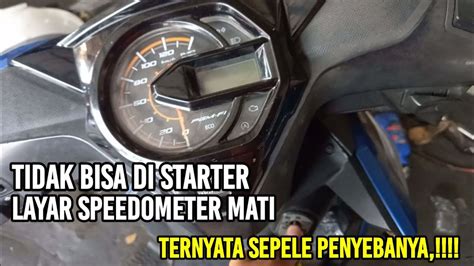 Beat Esp Starter Tidak Bisa Di Starter Layar Speedometer Mati Atasu