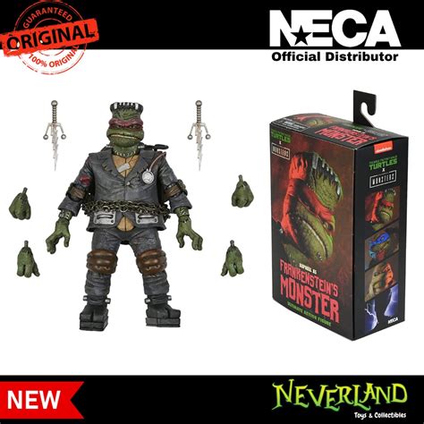 Neca Universal Monsters X Tmnt Ultimate Raphael As Frankenstein S