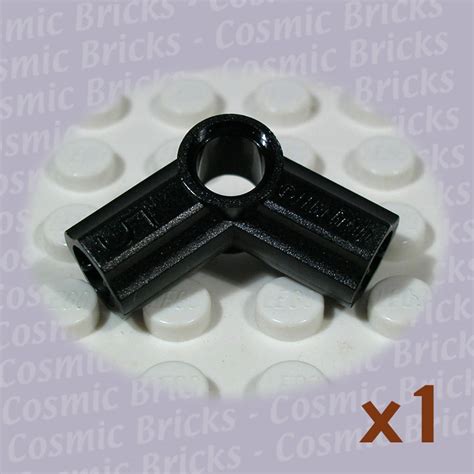 Lego Black Technic Axle Pin Connector Angled Single N