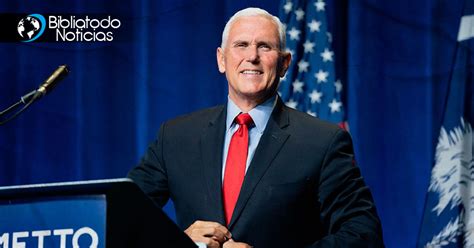 Dios No Ha Terminado Con Ee Uu Dijo Mike Pence Al Anunciar Su