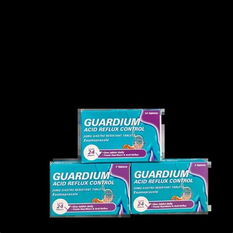 Guardium Tablets Heartburn And Acid Reflux Control Pack Of 7