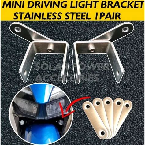 Sale Honda Click Mini Driving Light Bracket Pure Alloy Pair